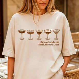 Camiseta Mocha Bridesmaid Espresso Martini Bachelorette