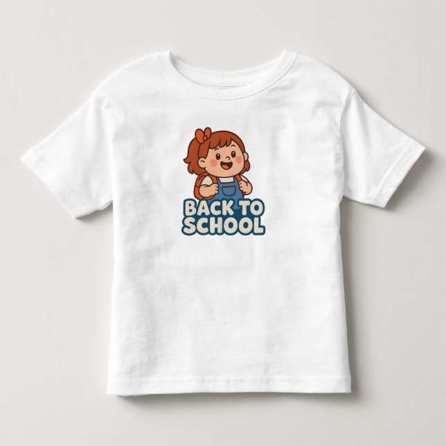 Camiseta Mochila de Menina (Frente)