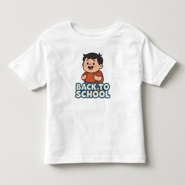 Camiseta Mochila de Menino (Frente)