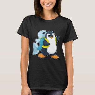 Camiseta Mochila de Peixe-Pinguim