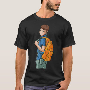Camiseta Mochila de Visto escolar