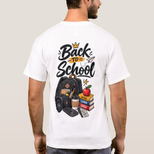 Camiseta Mochila de Volta às Aulas Splash