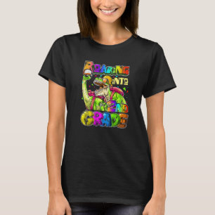 Camiseta Mochila Dinossauro de Grau de segundo em rugido de
