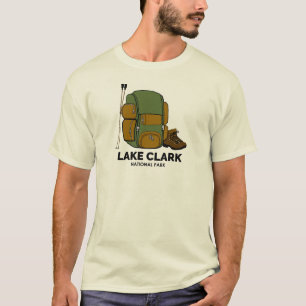 Camiseta Mochila do Parque Nacional Lake Clark