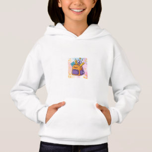 Camiseta Mochila e Suprimentos Escolares Kawaii Fofos.