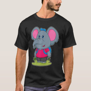 Camiseta Mochila Elefante Hiker