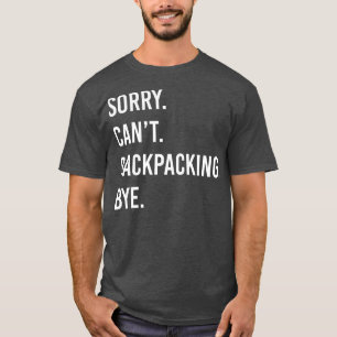 Camiseta Mochila Engraçado