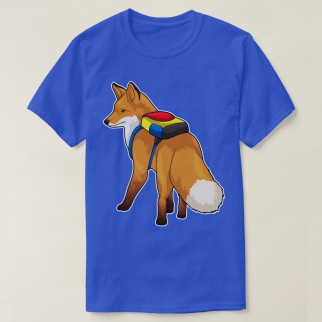 Camiseta Mochila Fox (Frente do Design)