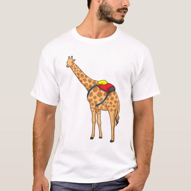 Camiseta Mochila Giraffe (Frente)