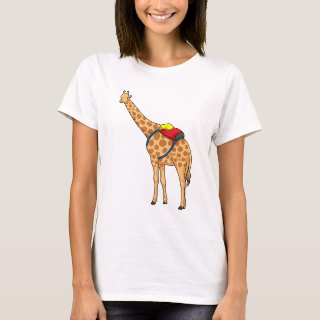 Camiseta Mochila Giraffe (Frente)