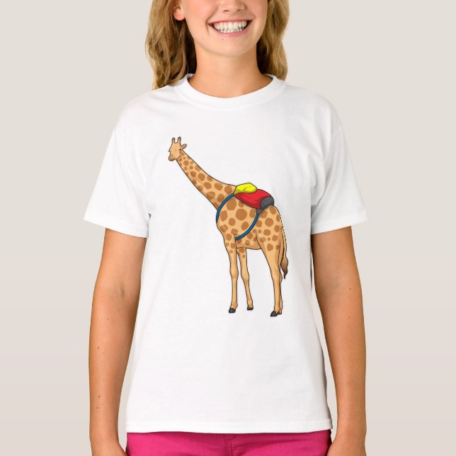 Camiseta Mochila Giraffe (Frente)