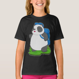 Camiseta Mochila Panda Hiker