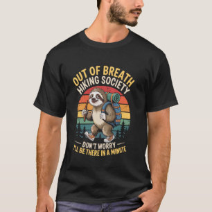 Camiseta Mochileiro de mochila Acampamento ao ar livre Hiki