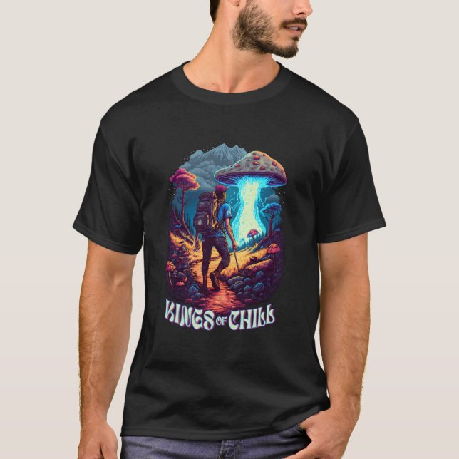 Camiseta Mochileiro Kings Of Chill (Frente)