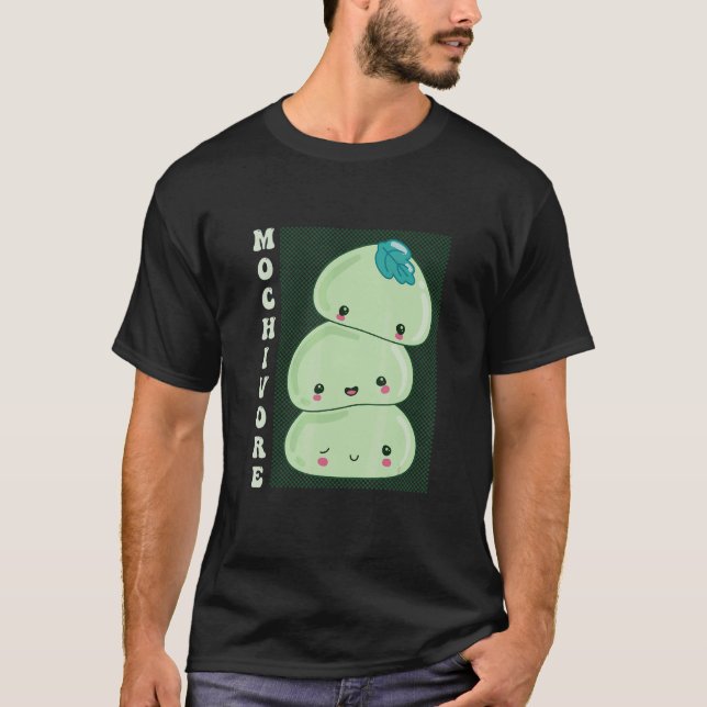 Camiseta Mochivore Delicioso Arroz Mastigador Comida Mochi (Frente)