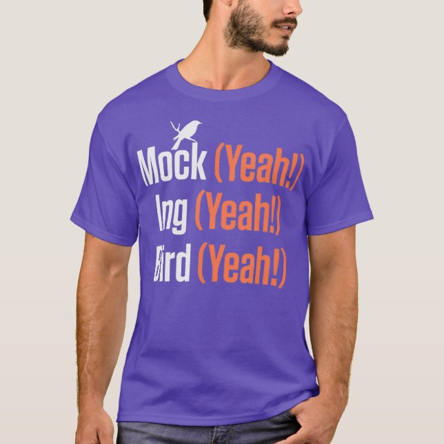 Camiseta Mock Sim Pássaro Sim Mockingbird (2) (Frente)