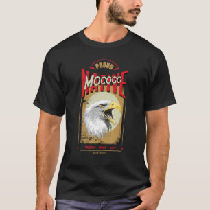 Camiseta Mocogo Native American Eagle Spirit Honra de Vinta