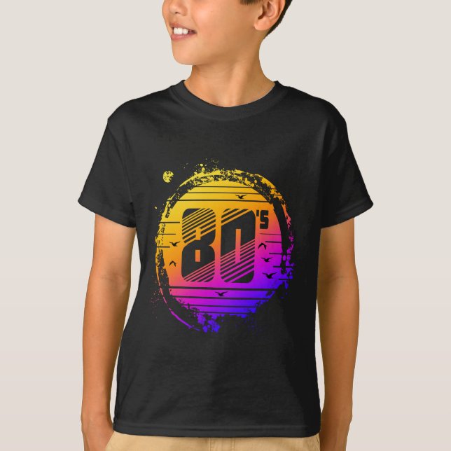 Camiseta moda anos 80 vintage (Frente)