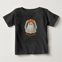 Moda Assombrada Renda Fantasma com Laço Laranja