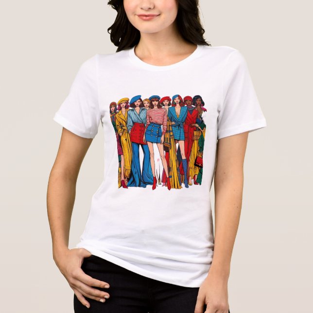 Camiseta Moda avançada (Frente)