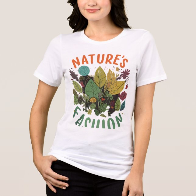Camiseta Moda da Natureza (Frente)