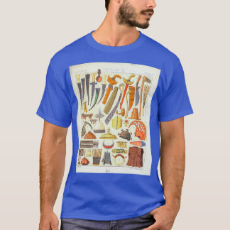 Camiseta Moda da Oceânia Antiga e acessórios da Gesch