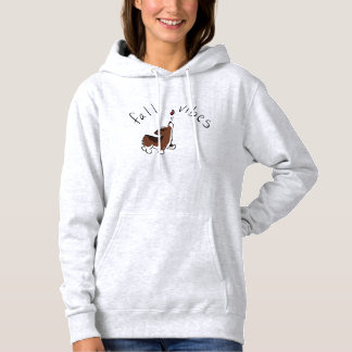 Camiseta Moda de Outono Corgi Fofo Feminino