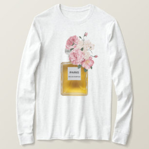 Camiseta Moda de Perfume Flor