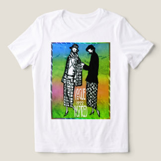 Camiseta Moda de Primavera Inspirada na Vogue de 1922