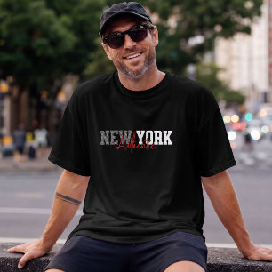 Camiseta Moda de Rua Autêntica de Nova York