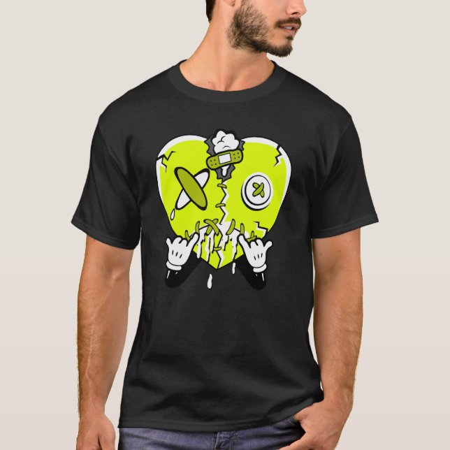 Camiseta Moda de rua Heart Dripping Og Visionaire Volt 1s M (Frente)