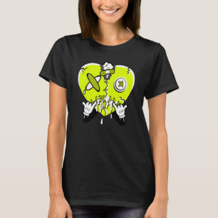 Camiseta Moda de rua Heart Dripping Og Visionaire Volt 1s M