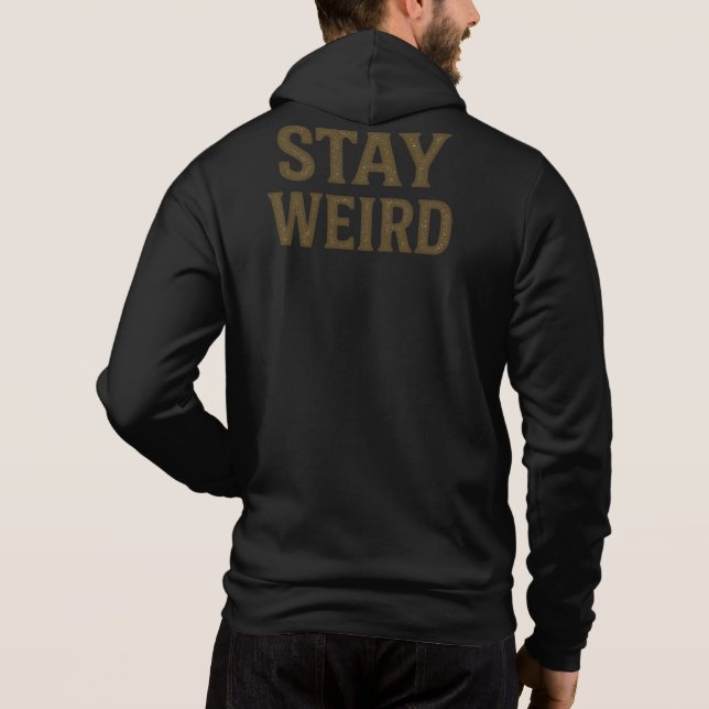 Camiseta Moda retrô excêntrica de rua (Verso)
