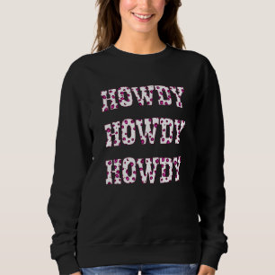 Camiseta Moda Rosa Leopardo Country Western Sulista Cowgirl