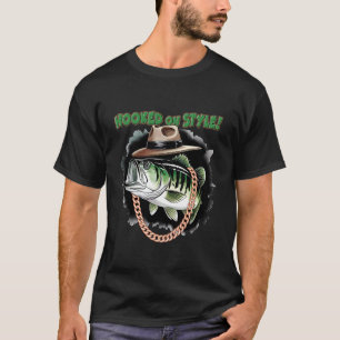 Camiseta Moda Viciada em Estilo de Pesca Pescador - Ba Hip