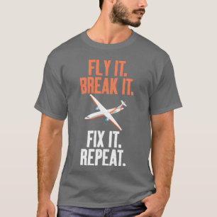 Camiseta Modelador de Carro Motocicleta Aeronave Mecânico P