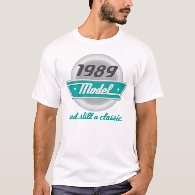 Camiseta Modelo 1989 e ainda um clássico (Frente)