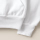 Camiseta Modelo branco de Design frontal personalizável (Hem)