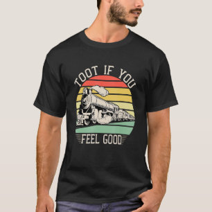 Camiseta Modelo Caminho-de-Ferro Vintage Locomotiva T