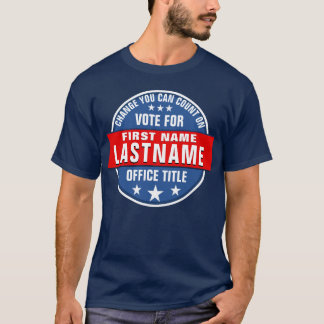Camiseta Modelo da Campanha Personalizada