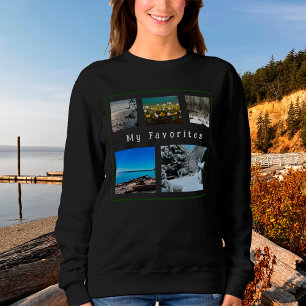 Camiseta Modelo de 5 Fotografias: "Meus Favoritos" Utiliza