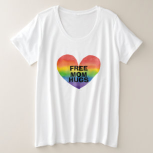 Camiseta Modelo de Abraços de Mãe Livre Personalizados