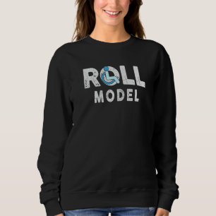 Camiseta Modelo de Cadeira de Rodas Conscientização sobre D
