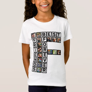 Camiseta Modelo de Colagem de Fotografias para os Melhores