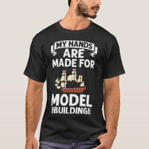 Camiseta Modelo de construtor de automóveis Kit de construt