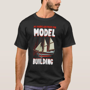 Camiseta Modelo de construtor de automóveis Kit de construt