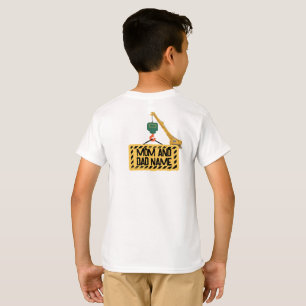 Camiseta Modelo de convite de 3º aniversário de construção 