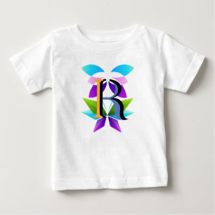 Camiseta Modelo de design de logotipo de letra r inicial e