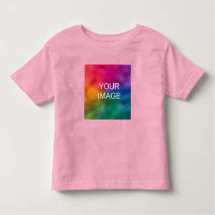 Camiseta Modelo de dupla face cor-de-rosa personalizado Adi