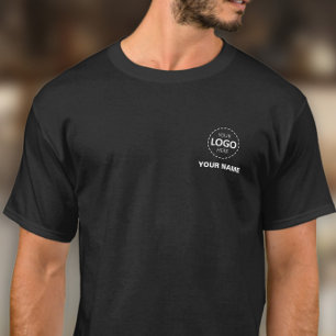 Camiseta Modelo de envio de logotipo comercial - Crie o seu